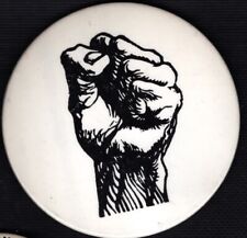 BLACK POWER FIST button -1969 Black Panther FRED HAMPTON Assassinated in Chicago picture