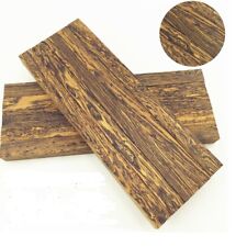 2 Pcs Mexico Cocobolo Wood Knife Handle Material Scales Blanks 120x40x10mm picture