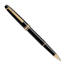 MONTBLANC MEISTERSTÜCK  GOLD COATED ROLLERBALL PEN Brand Outlets picture