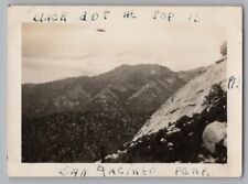 2V Photograph San Jacinto Peak From West Springs 1932 SIZE: 3.5x2.5 picture