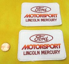 SET OF 2 - FORD MOTORSPORT LINCOLN MERCURY  - VINTAGE ORIGINAL - MUSTANG SHELBY picture