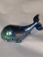 Monet WHALE Enameled Hinged Trinket Box  picture