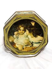 Vintage SUNSHINE BISCUITS COMPANY TIN with handle - Octagonal picture