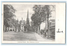 1906 Central Park New Britain Connecticut CT Antique Posted PMC Postcard picture
