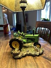 John Deere Tractor Table Lamp Vintage 1999 With Shade Working Make Offer picture