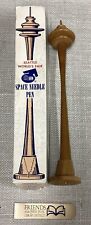 1962 Seattle World's Fair  SPACE NEEDLE PEN Wooden, in box SEE DETAILS picture