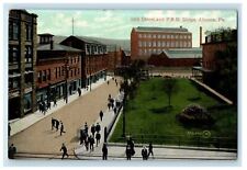 1908 Street and P.R.R. Shops Altoona Pennsylvania PA Antique Postcard picture