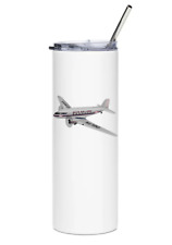 Delta Airlines Douglas DC-3 Stainless Steel Water Tumbler with straw - 20oz. picture