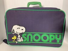 Snoopy Peanuts Suitcase Vintage 1965 Retro 18