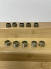 10x Metal Tobacco Pipe Threaded Connector - 5/8
