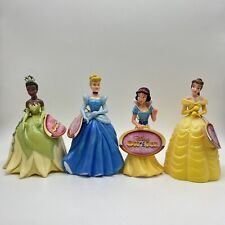 Disney On Ice Princess Figures Lot  Tiana Cinderella Belle Snow White New Rare picture