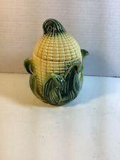 Vintage Stanford Ware Corn Covered Sugar Bowl Trinket Kitchen Container picture