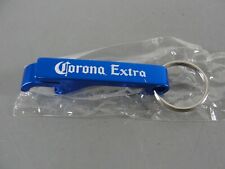 LOT 100 CORONA EXTRA BLUE BOTTLE OPENER BEER CAN ALUMINUM TAB LIFTER KEYRING NEW picture