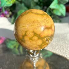 RARE 495g NATURAL Polished OCEAN JASPER Ball HEALING  Crystal Sphere picture
