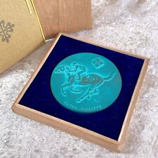 Vintage PATEK PHILIPPE Paperweight Copper Paper Weight 1980's w/Box picture