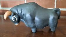 Vintage Terra Cotta Pottery Bull Chile Andes Andean Figurine Sculpture 7