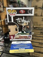 Steve young signed San Francisco 49ers funko pop with coa picture