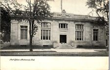 Vintage Indiana IN Postcard Post Office Richmond Pre 1907 B & W  picture