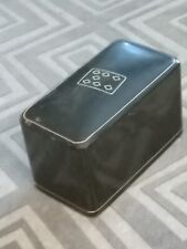 Vintage Leather Double Deck Card Box Made In Italy picture