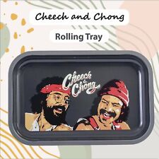 Cheech and Chong Officially Licensed Premium Rolling Tray – Laughing Friends picture