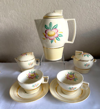 Triumph American Limoges Teapot Tea Cups & Saucers picture