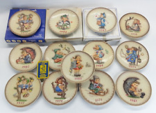 13 Vintage Goebel Collectors Plates 70s 80s With Patch picture