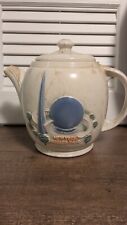 Vintage Porcelier 1939 New York World's Fair Large Teapot Trylon & Perisphere picture
