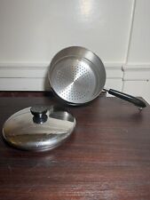 Vintage Revere Ware Steamer Strainer Insert for Pot With Lid Stainless Steel picture