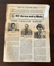 40 Acres And A Mule Newspaper December 1979 Scarce Black Power Ephemera Scarce picture