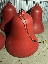 HUGE MUNICPAL VINTAGE BLOW MOLD BELL  28” as is parts 5 AVAILBLE picture