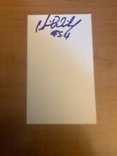 CHRIS WILCOX - MD BASKETBALL - AUTHENTIC AUTOGRAPH SIGNED INDEX -B3384 picture