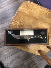 Buck Custom Harley Davidson Live to Ride Ride to Live Collector Knife with Case picture