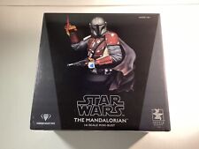 🎄GENTLE GIANT DIAMOND SELECT STAR WARS THE MANDALORIAN 1:6 SCALE MINI-BUST#1434 picture