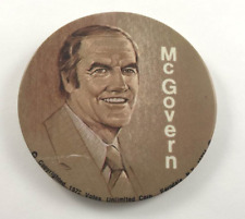 Rare Vintage 1972 George McGovern Political Presidential Campaign Button Pinback picture