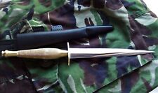 Fairbairn Sykes Commando knife 2nd pat. Presentation model, Made in England picture