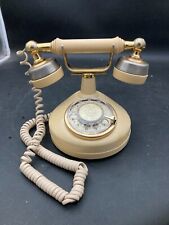 Vintage American Bell French Style Almond Rotary Dial Phone Tested for Dial Tone picture