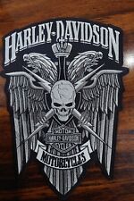 Harley Davidson Wings Skull Large Harley Motorcycle 12