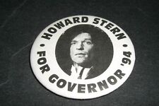 1994 HOWARD STERN FOR GOVERNOR MINT PIN 2
