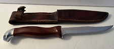 Vintage Cutco 1069 Sportman's Knife. Serrated Double D Blade Pre Owned picture