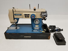 Vintage Morse Fotomatic 4100 Zig Zag Sewing Machine with Pedal (Powers On) picture