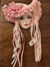 Fancy Faced Wall Mask Pretty Woman Limited Edition Pink Beauty Signed New Orlean picture