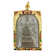 Somdej Toh Benjapakee Chinnabanchon Mantra Rakang Temple Thai Amulet Pendant #1 picture