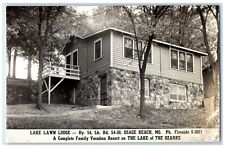 c1930's Lake Lawn Lodge Osage Beach Missouri MO RPPC Photo Vintage Postcard picture
