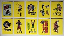 Topps Nintendo Sticker Cards-Complete Set of 33 - Vintage 1989 picture