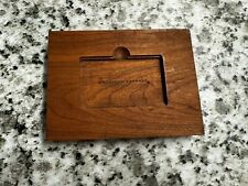 American Express Amex Platinum Card Holder Phone Wood Stand Welcome Gift picture