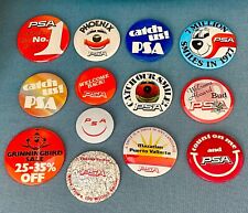 WOW Pacific Southwest Airlines Pin Buttons SOLD INDIVIDUALLY picture