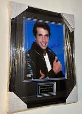 Henry Winkler Happy Days Autographed Framed Photograph Authenticated by Beckett picture