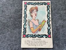 The Singer Vintage Postcard picture