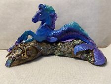 Windstone Editions OOAK Pyo Hippocampus **Turquoise Waters” picture
