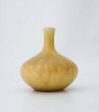 Dark Yellow Ceramic Vase - Carl-Harry Stålhane - Rörstrand - Mid 20th Century picture